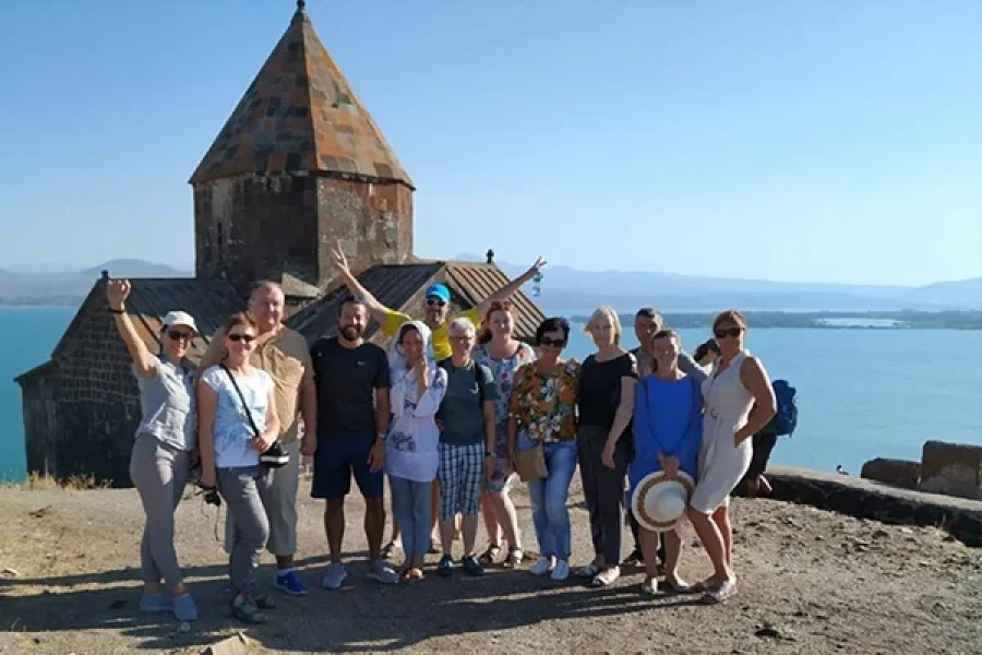 GROUP TOUR: Blue Sevan, Evergreen Dilijan